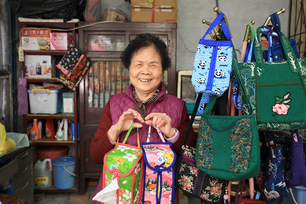 這位嬌英阿嬤是位獨居高齡88歲的阿嬤
